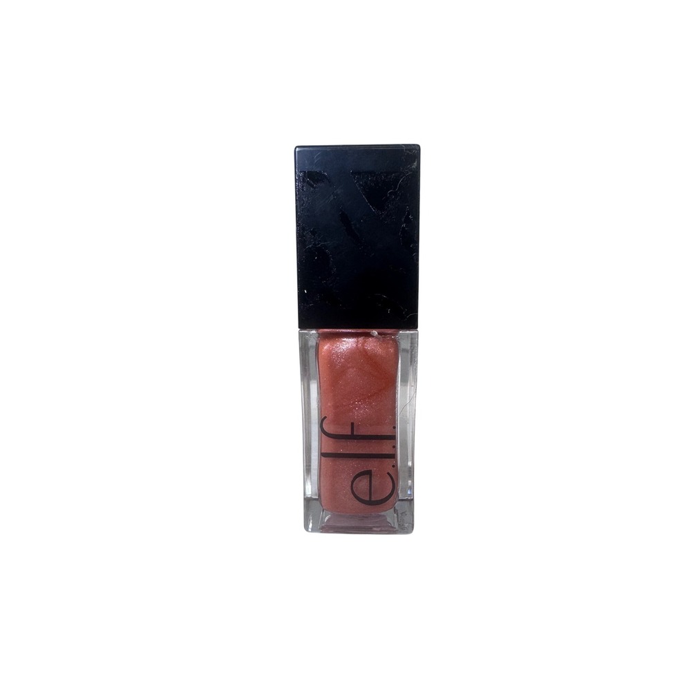 ELF Glow Reviver Lip Oil Super-Neutral 83049 Glimmer Finish Shimmer Bronze 7.6ml